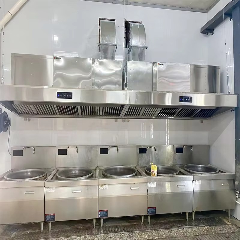 Commercial Kitchen Ventilation System - Campana Extractora de Cocina Comercial Personalizable