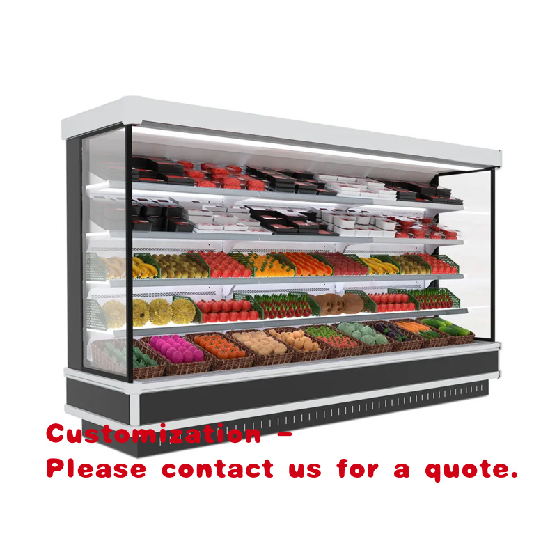 Refrigerated Display Case - Congelador vertical de doble puerta con