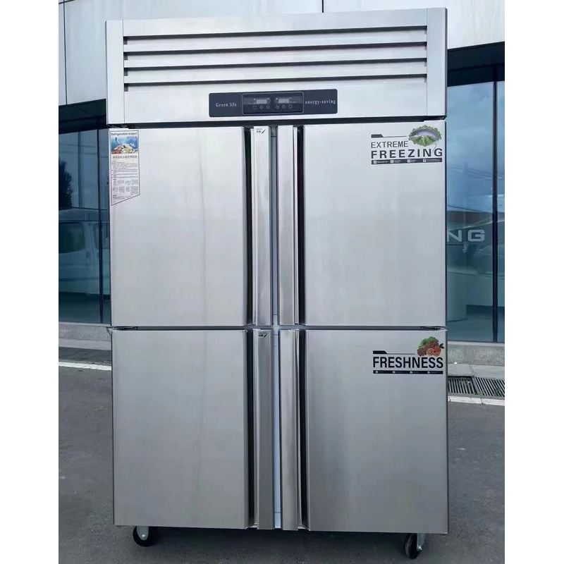 Commercial Kitchen Refrigerator - Refrigerador vertical comercial de acero inoxidable