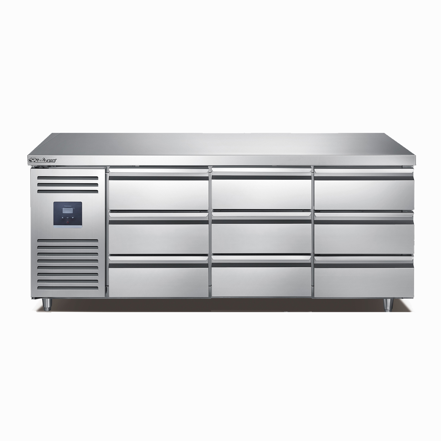 Refrigerated Display Case - Refrigerador de Banco de Trabajo Ajustable