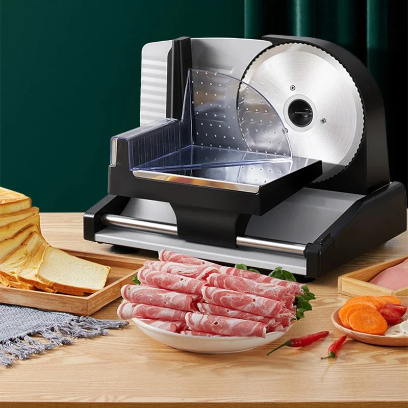 Commercial Bread Slicer - Rebanador de carne eléctrico 801, máquina