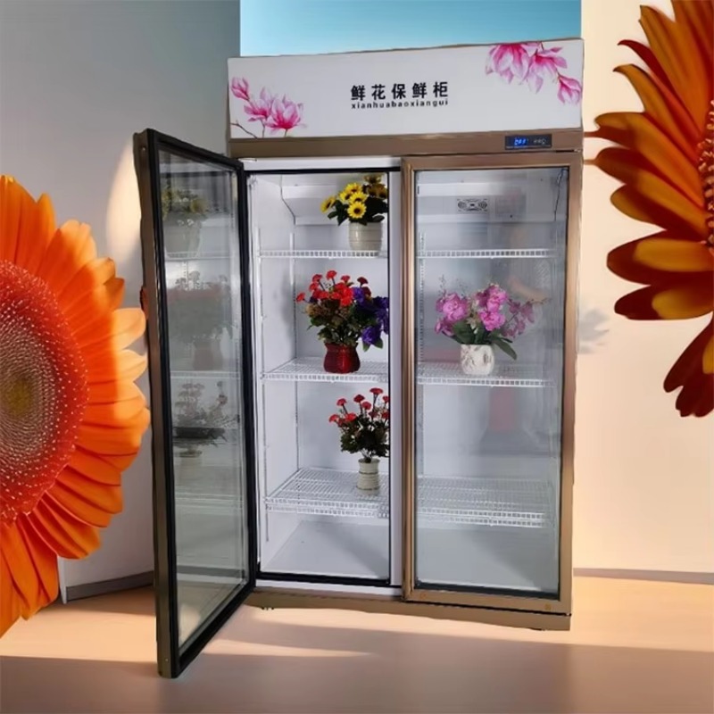 Refrigerated Display Case - Vitrina Refrigerada para Flores, Máquina Expendedora