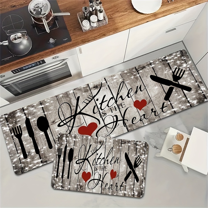 Kitchen Flooring Commercial - VIKAMA 1/2 Uds. Alfombra de cocina