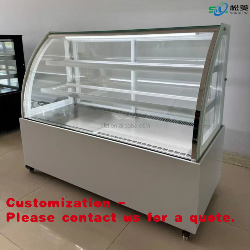 Refrigerated Display Case - Vitrina refrigerada de acero inoxidable personalizada