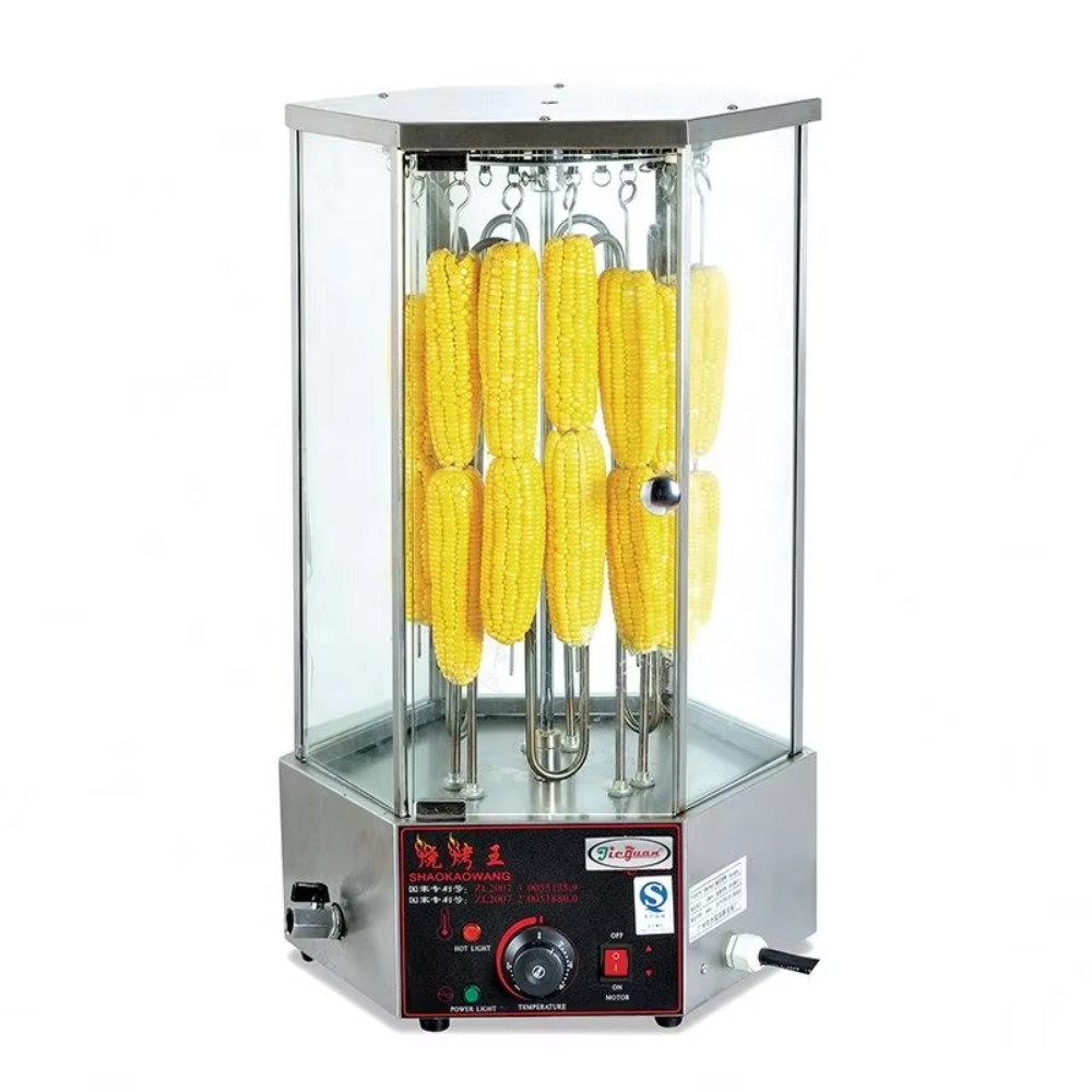Commercial Kitchen Grill - Máquina Rotatoria para Asar Maíz y