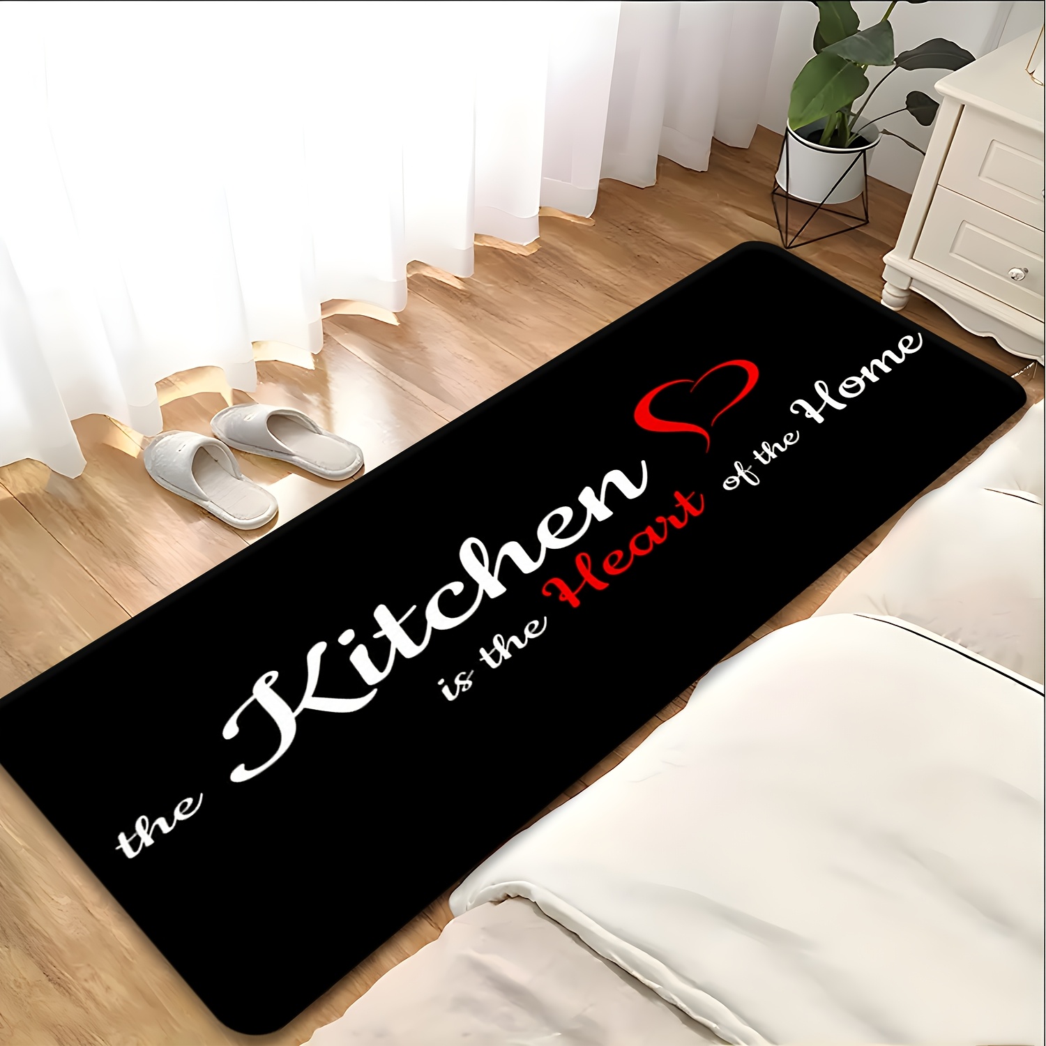 Commercial Kitchen Quotes - Alfombra de Cocina con Frase 'The