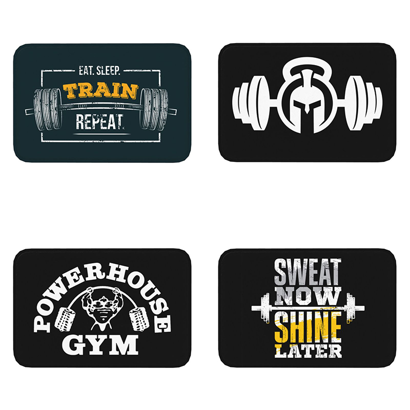Commercial Kitchen Quotes - Alfombra con Frases Motivacionales de Fitness: