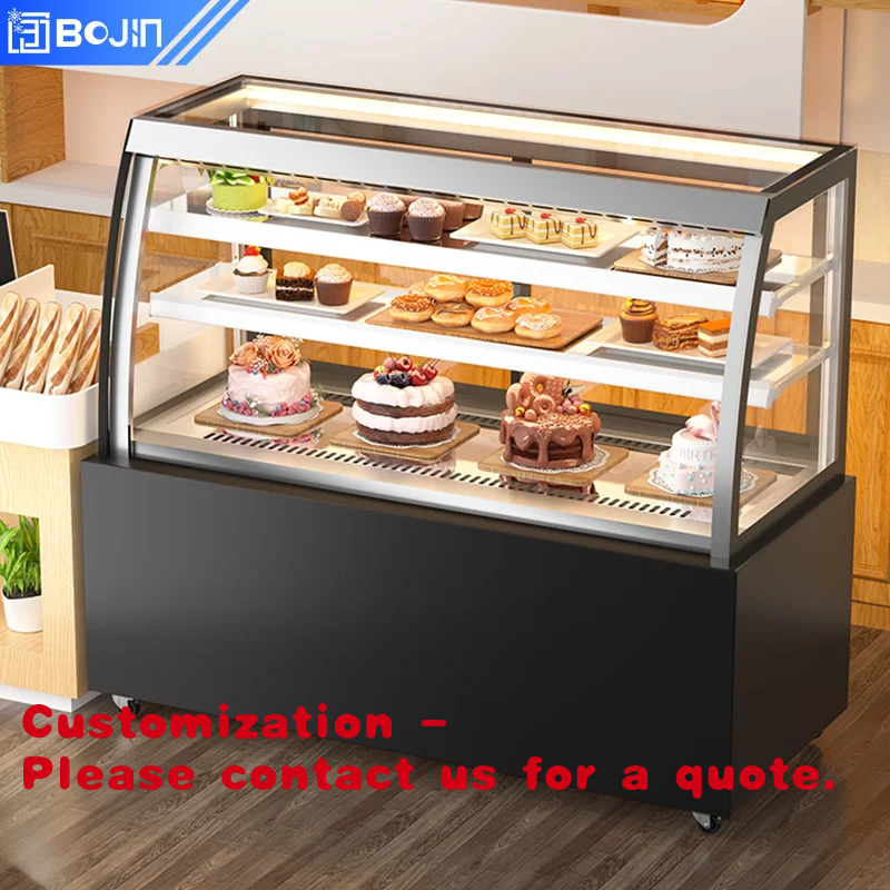 Refrigerated Display Case - Vitrina refrigerada comercial custom.BoJin para panadería,