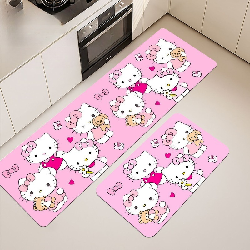 Alfombrilla de suelo Kawaii He - Kitchen Flooring Commercial reseña y precio