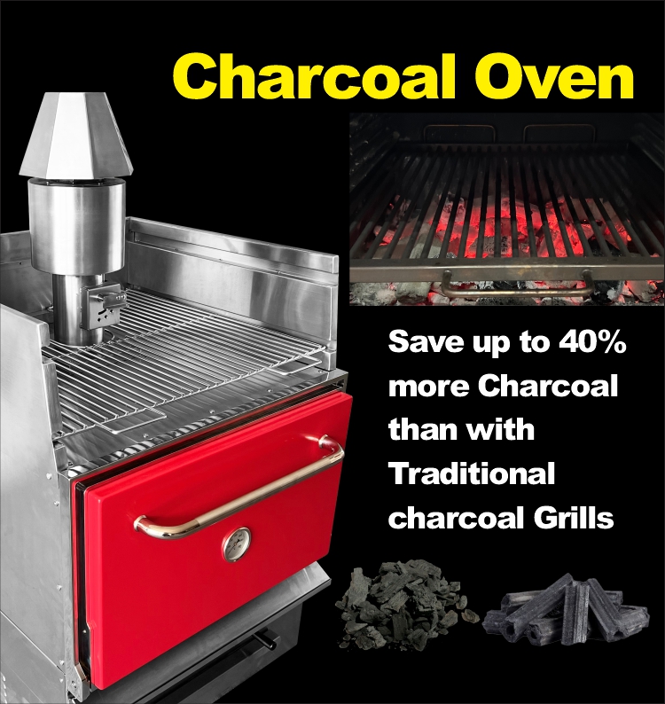 Horno Parrilla de Carbón de Al - Commercial Kitchen Grill reseña y precio