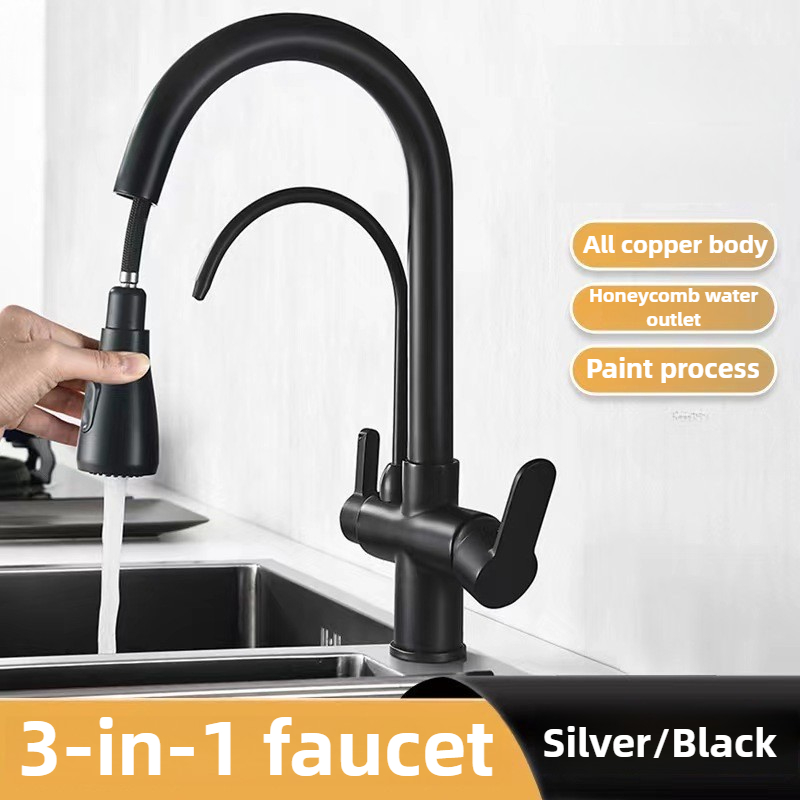 Grifo de cocina comercial con  - Commercial Kitchen Water Filter reseña y precio