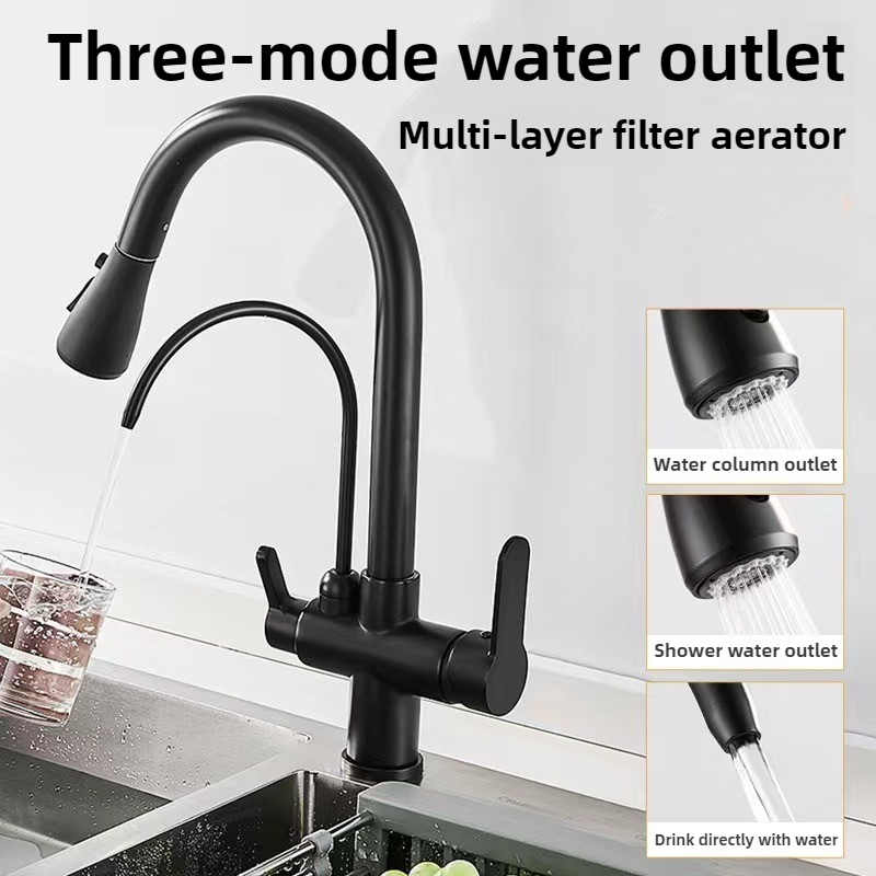 Grifo de cocina comercial con  - Commercial Kitchen Water Filter reseña y precio