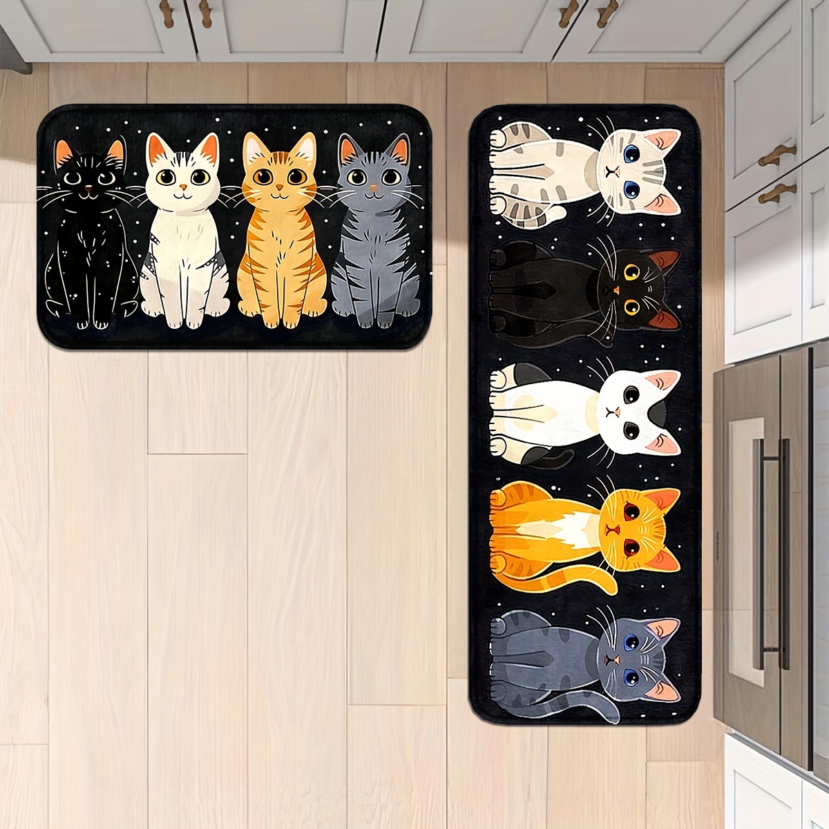 VIKAMA-alfombra larga con dise - Kitchen Flooring Commercial reseña y precio