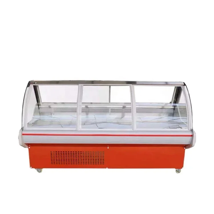 # Para puerta de vidrio, enfri - Refrigerated Display Case reseña y precio