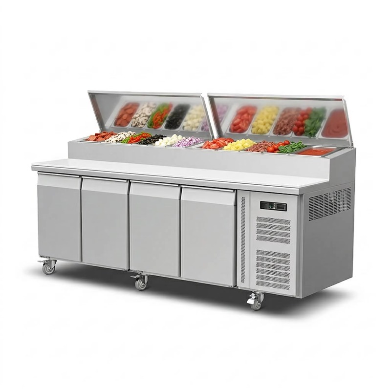 Refrigerador de mostrador OEM  - Commercial Kitchen Refrigerator reseña y precio