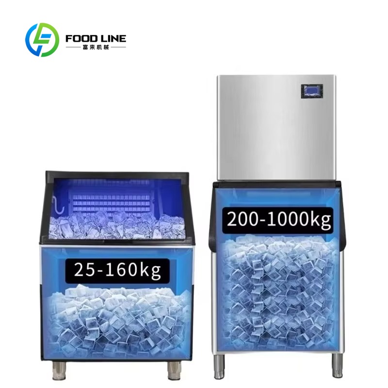 Máquina de Hielo Comercial par - Commercial Kitchen Refrigerator reseña y precio