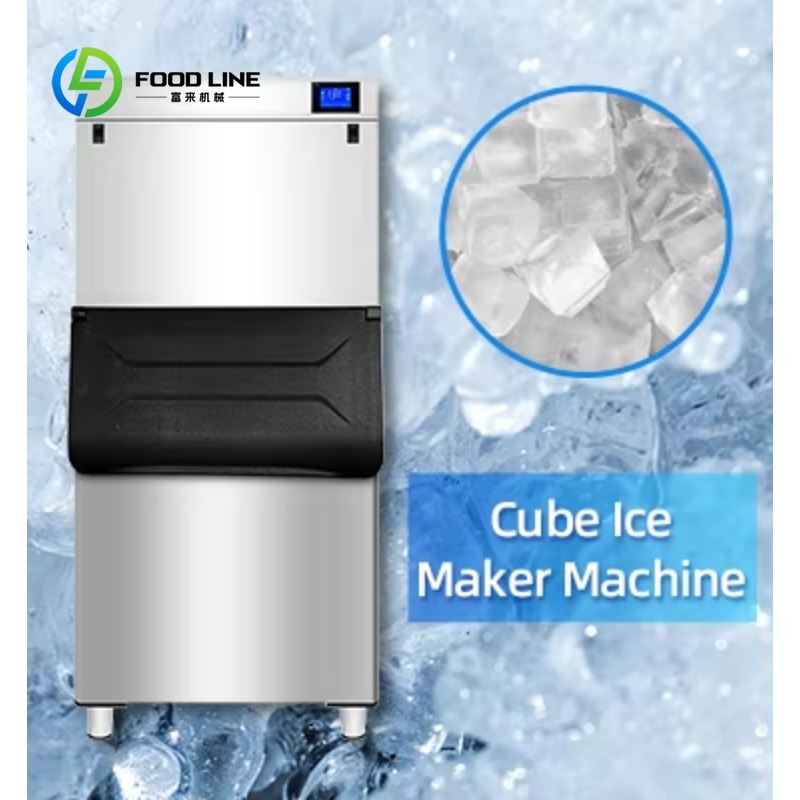Máquina de Hielo Comercial par - Commercial Kitchen Refrigerator reseña y precio