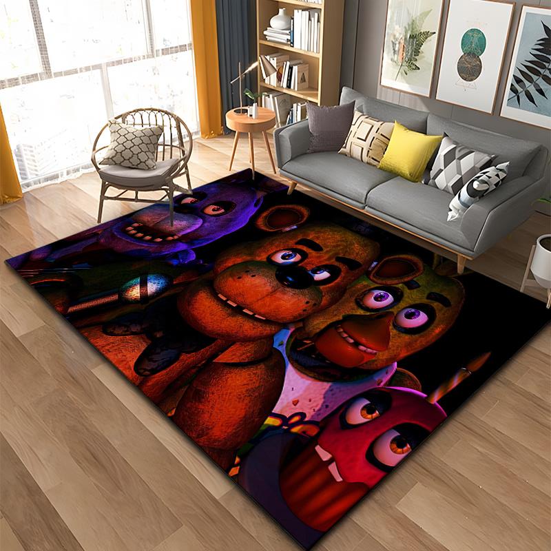 Alfombra con patrón 3D FNAF-Fi - Commercial Kitchen At Home reseña y precio