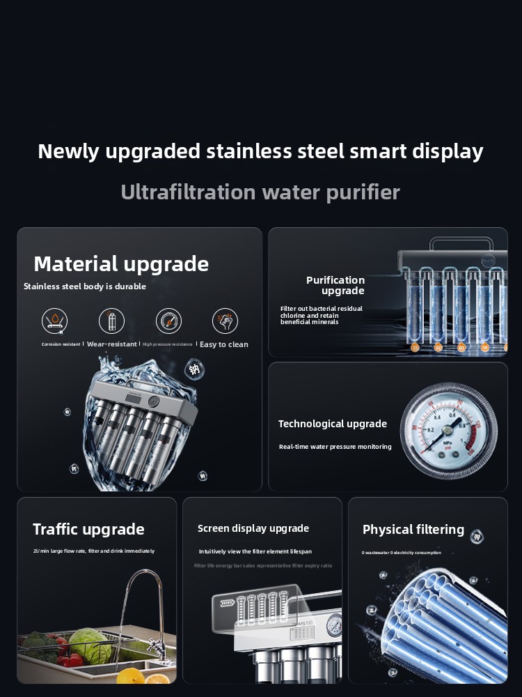 Purificador de agua para el ho - Commercial Kitchen Water Filter reseña y precio