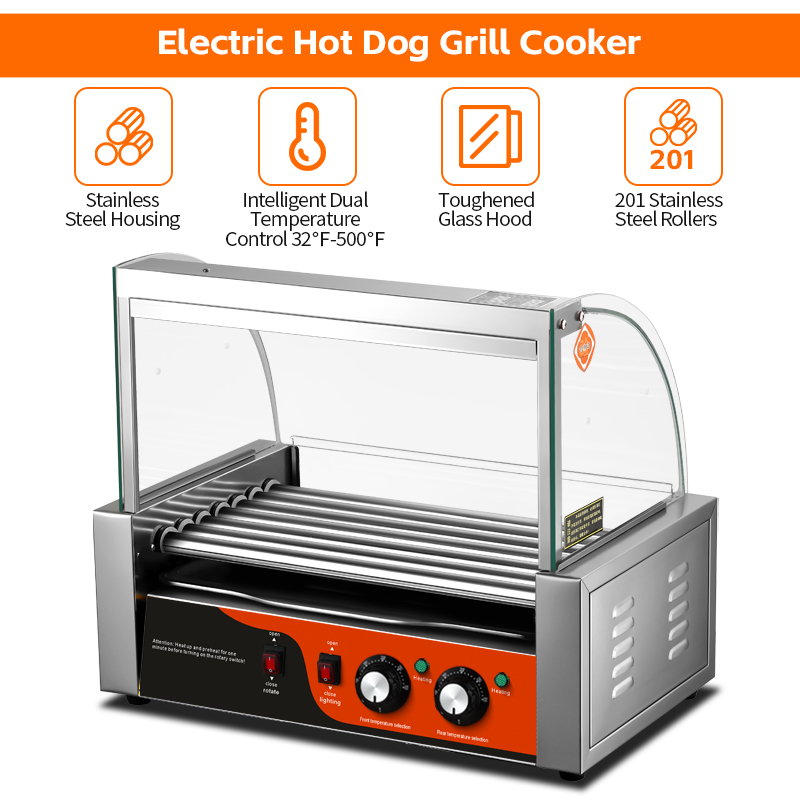 Máquina Comercial Eléctrica de - Commercial Kitchen Grill reseña y precio