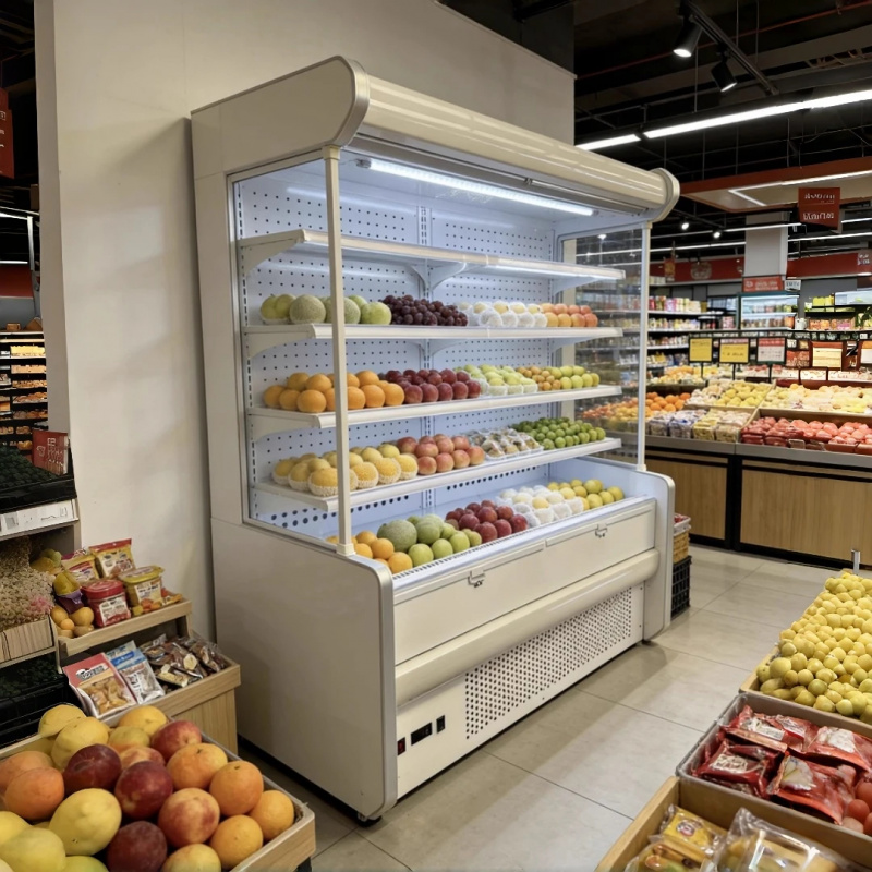 Refrigerador expositor abierto - Refrigerated Display Case reseña y precio