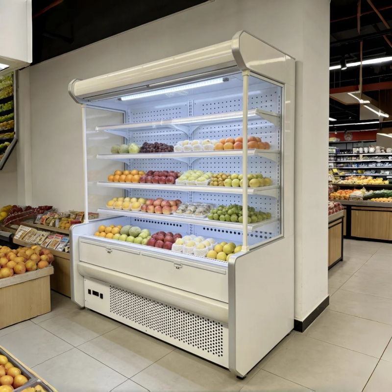 Refrigerador expositor abierto - Refrigerated Display Case reseña y precio