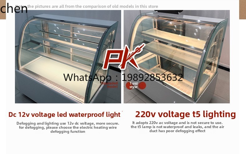 ZS-vitrina refrigerada para pa - Refrigerated Display Case reseña y precio