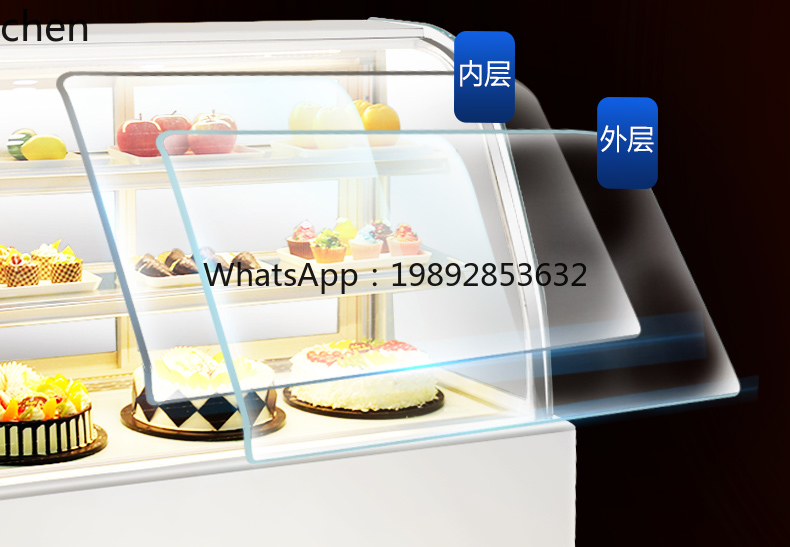 ZS-vitrina refrigerada para pa - Refrigerated Display Case reseña y precio
