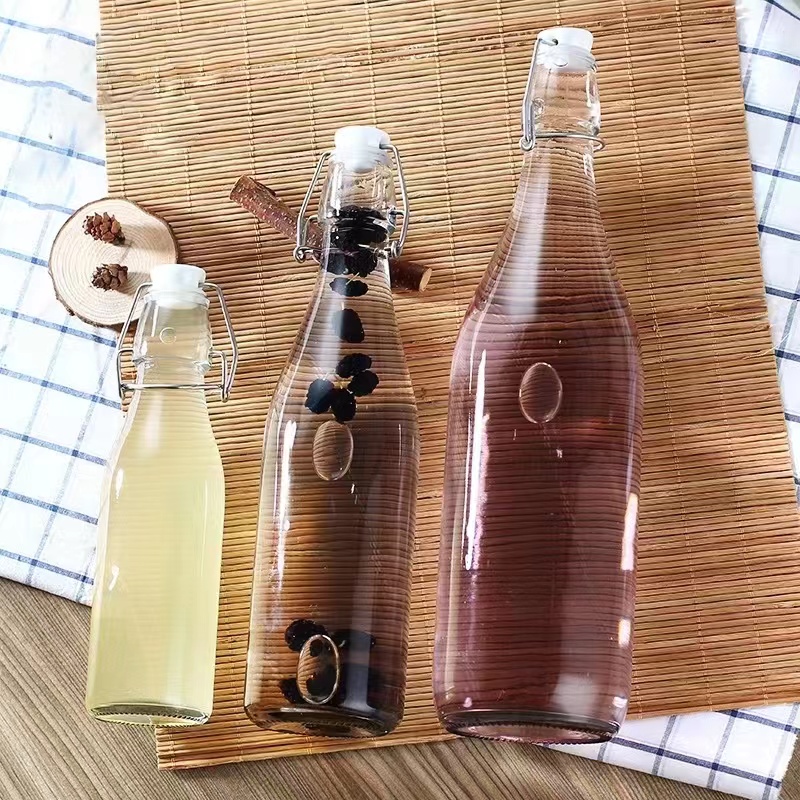 Botella de vidrio con tapa sel - Commercial Kitchen Utensil Storage reseña y precio