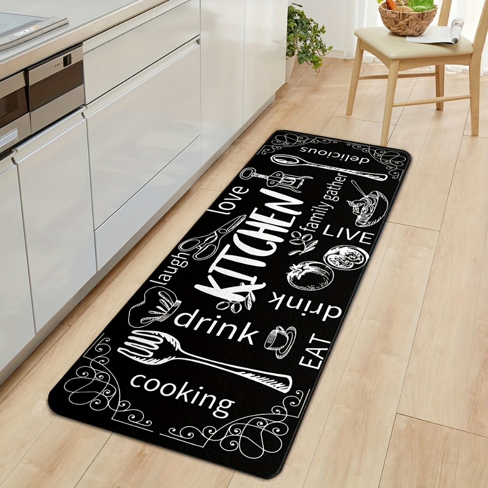 Alfombra con cita de vida para - Commercial Kitchen Quotes reseña y precio
