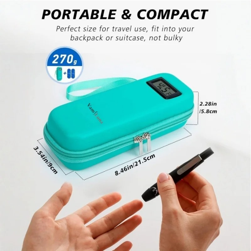 Enfriador de insulina Estuche  - Refrigerated Display Case reseña y precio