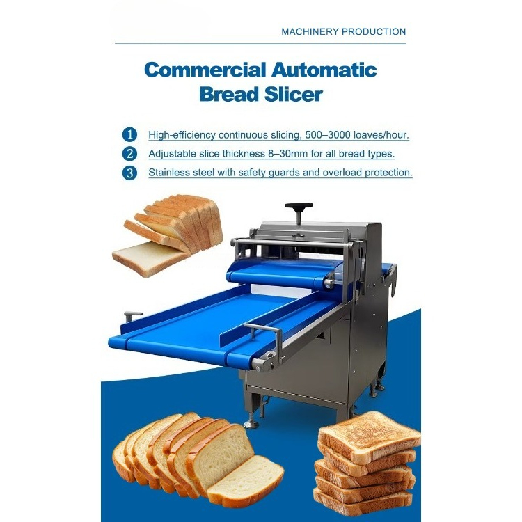 Máquina Cortadora de Pan Comer - Commercial Bread Slicer reseña y precio