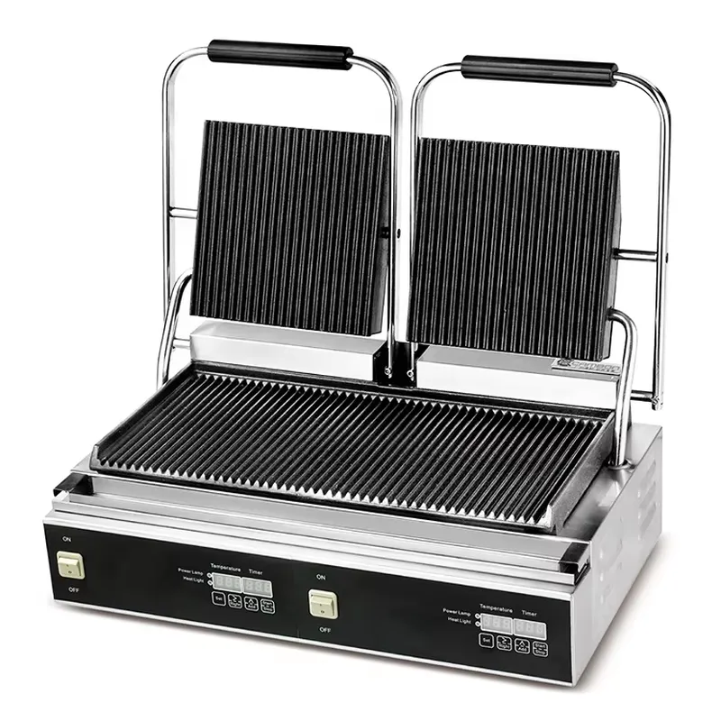 Parrilla de Contacto Doble Com - Commercial Kitchen Grill reseña y precio