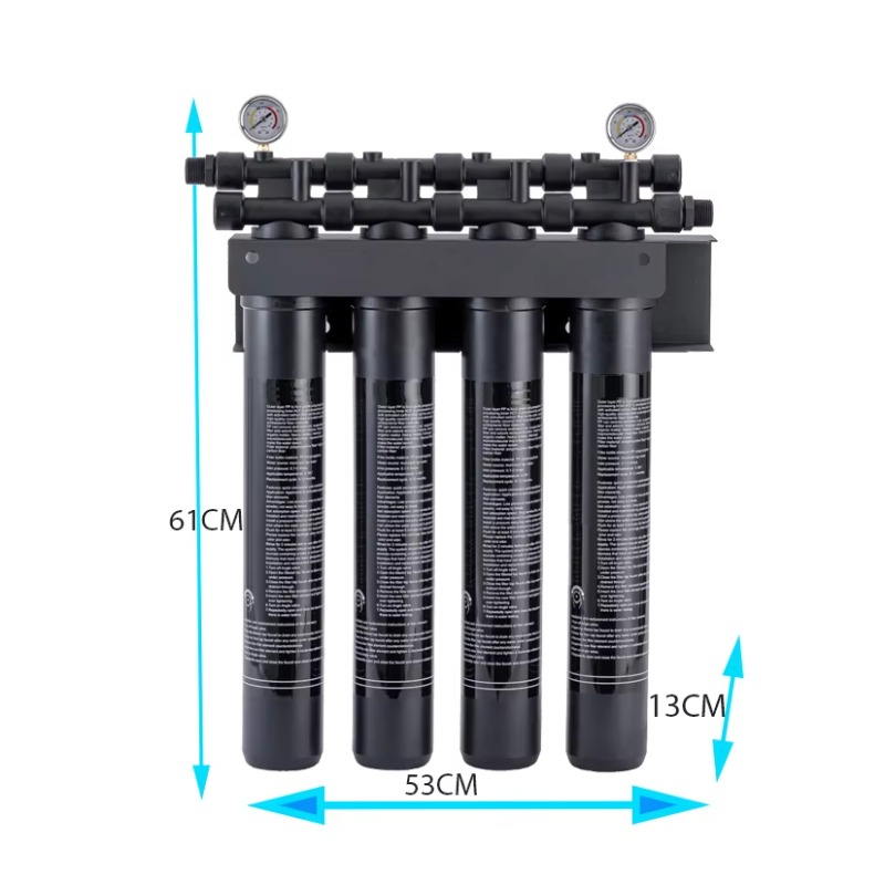 Sistema comercial de 4 etapas  - Commercial Kitchen Water Filter reseña y precio