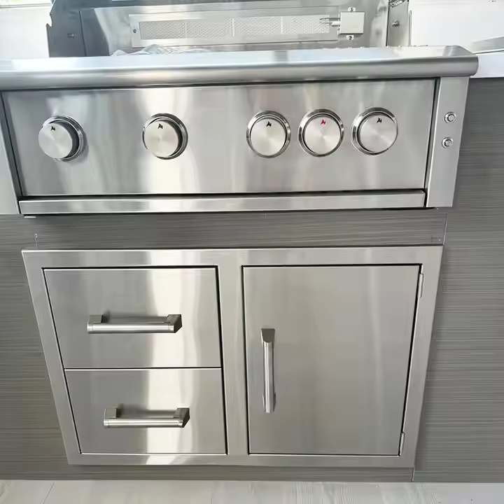 Cajón y Puerta de Gabinete par - Commercial Kitchen Grill reseña y precio