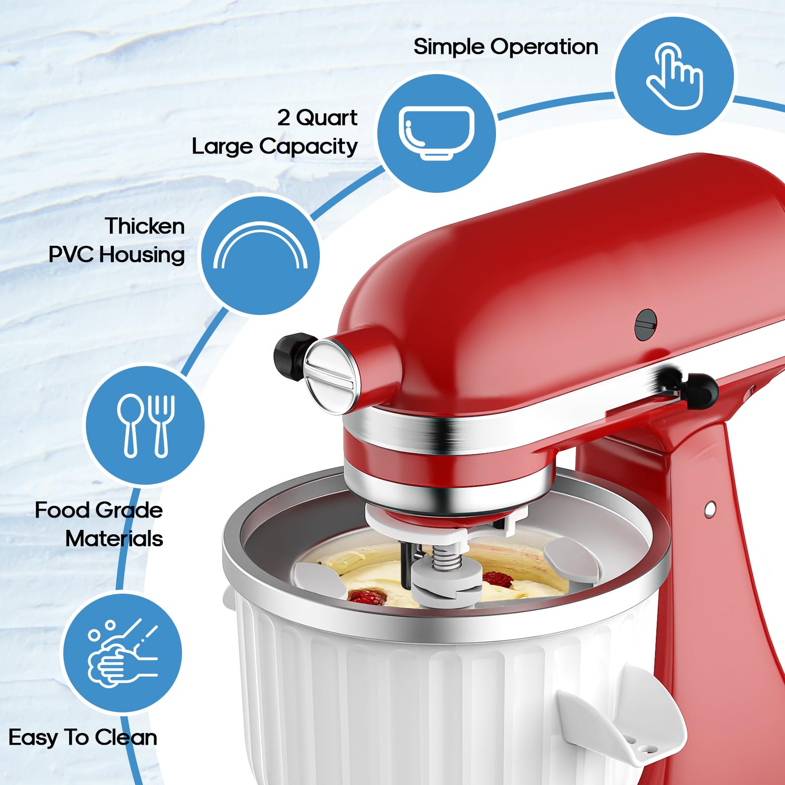 Accesorio para Hacer Helados d - Commercial Kitchen Accessories reseña y precio