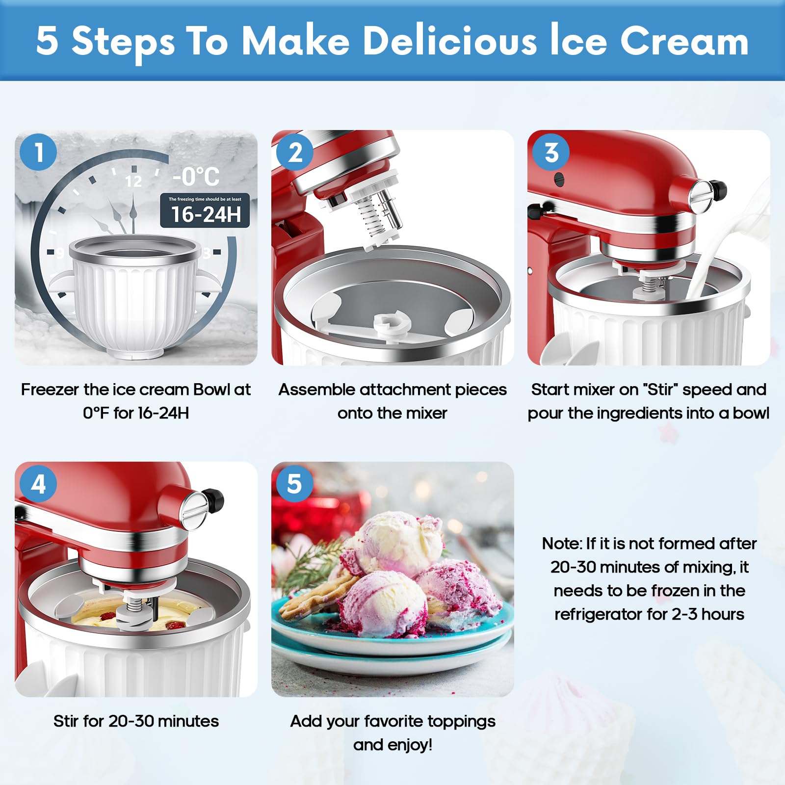 Accesorio para Hacer Helados d - Commercial Kitchen Accessories reseña y precio