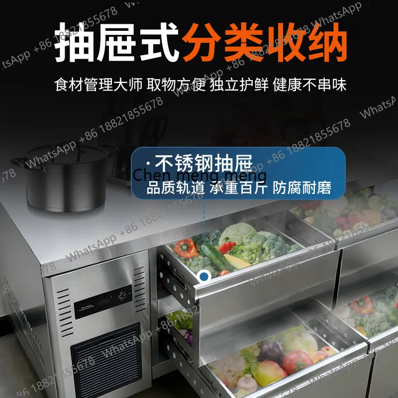 Mesa de trabajo refrigerada co - Commercial Kitchen Refrigerator reseña y precio