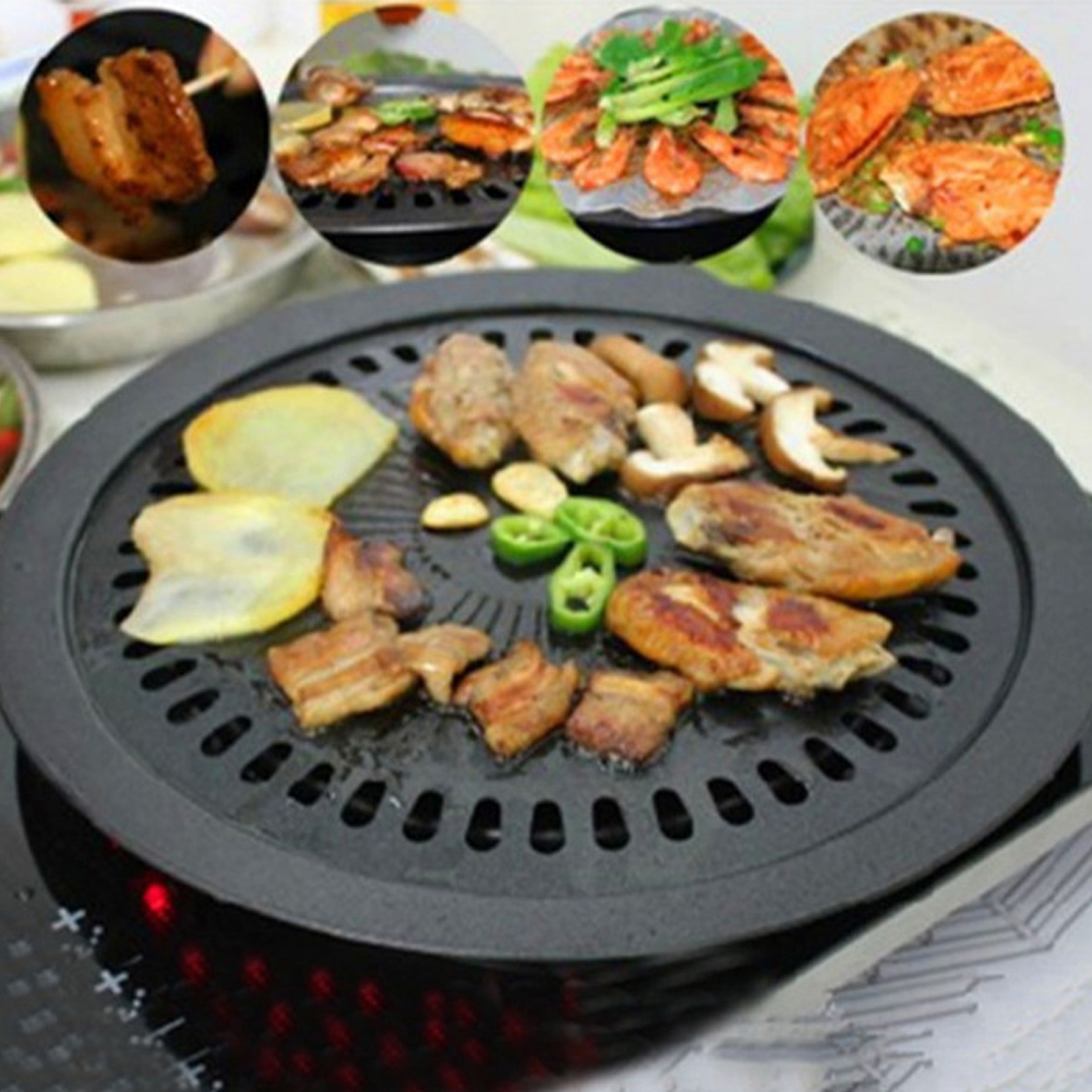 Parrilla de barbacoa sin humo, - Commercial Kitchen Grill reseña y precio