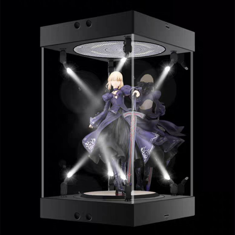 Vitrina giratoria con foco LED - Refrigerated Display Case reseña y precio